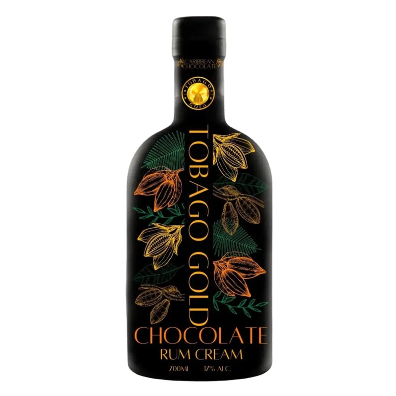 Tobago Gold Chocolate Rum Cream Liqueur, 50 cl