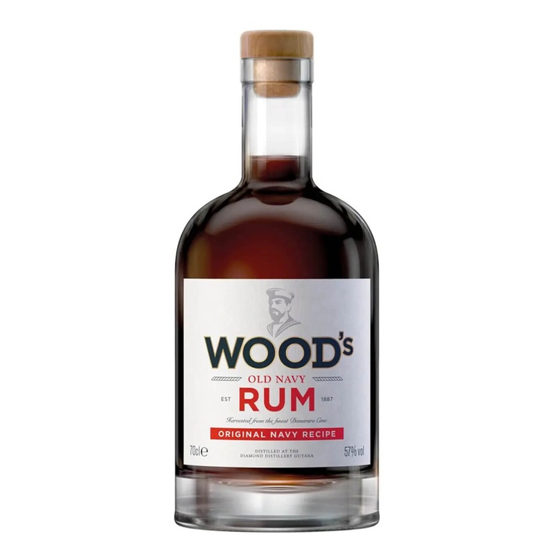 Wood's 100 Navy Rum, 70 cl