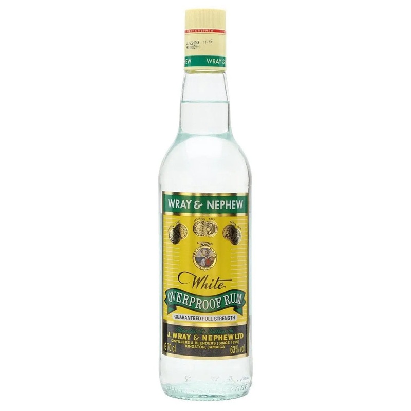 Wray & Nephew White Over Proof Rum, 70 cl