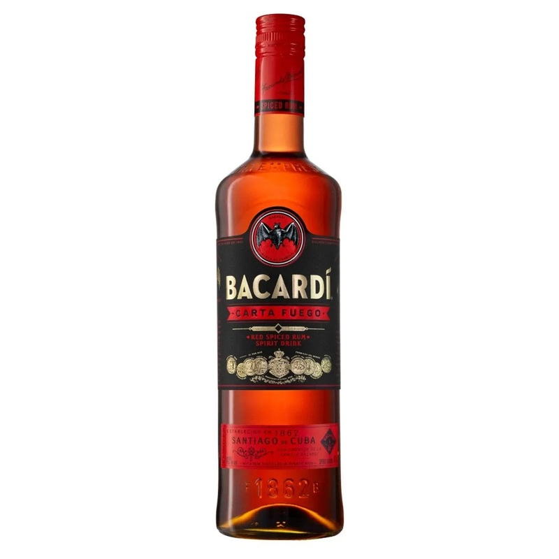 Bacardi Carta Fuego Rum, 70 cl