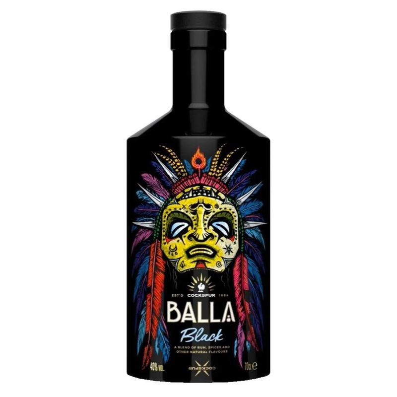 Balla Black Spiced Rum, 70 cl