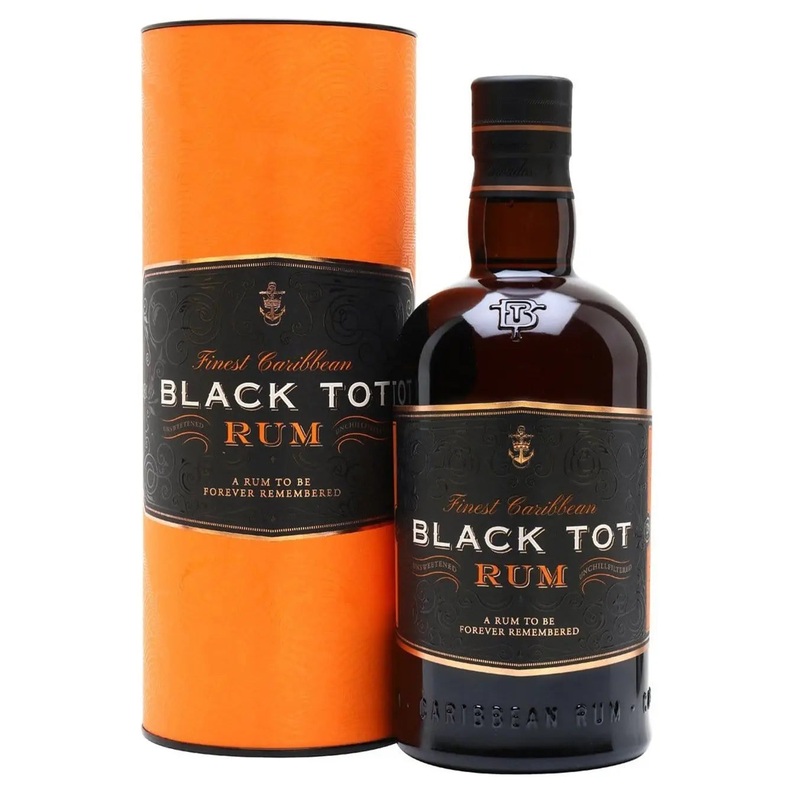 Black Tot Finest Caribbean Rum, 70 cl