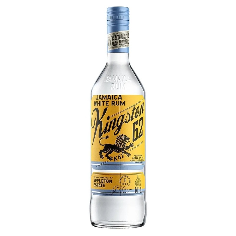 Kingston 62 Jamaican White Rum, 70 cl