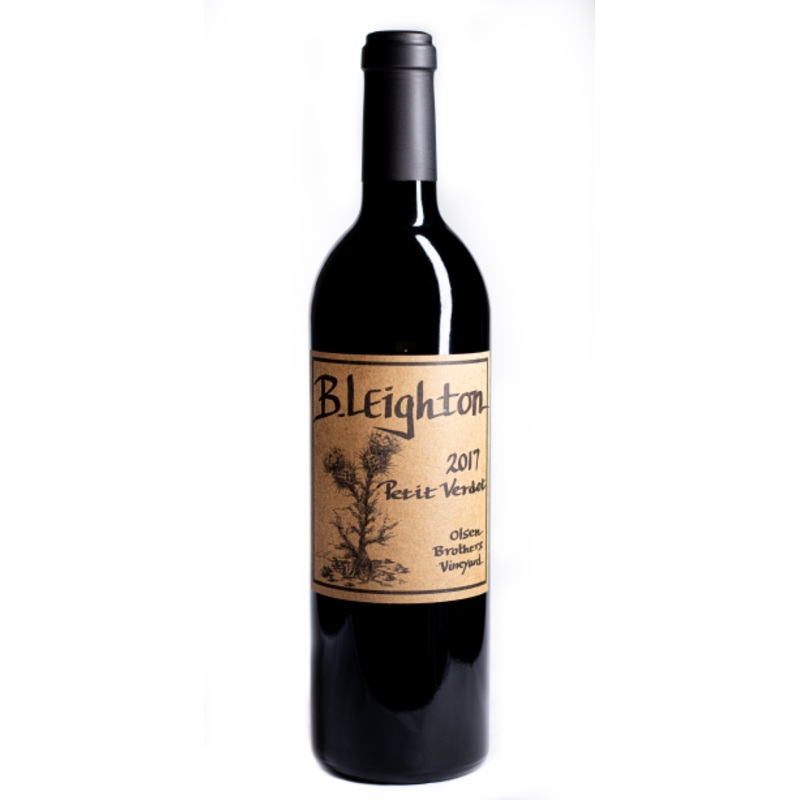 B. Leighton 2017 Olson Brothers Vineyard Petite Verdot