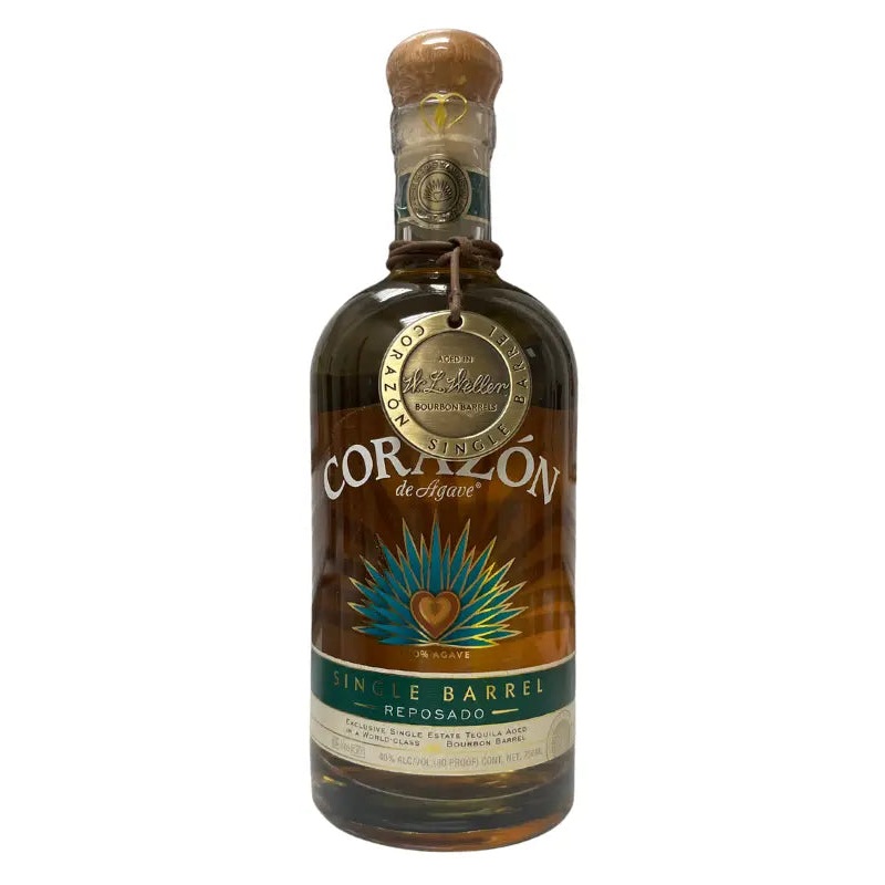 Corazon Single Barrel Reposado Aged in W.L. Weller Bourbon Barrels 750mL
