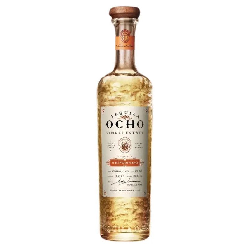 Tequila Ocho Reposado Tequila Corralillos Estate 2023 750mL
