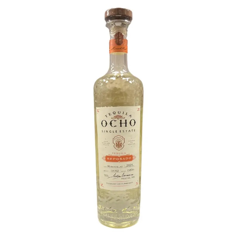 Tequila Ocho Reposado Tequila Mirandillas Estate 2024 750mL