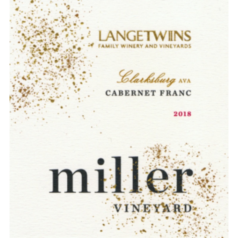 Langetwins 2018 Est Clark Cab Franc