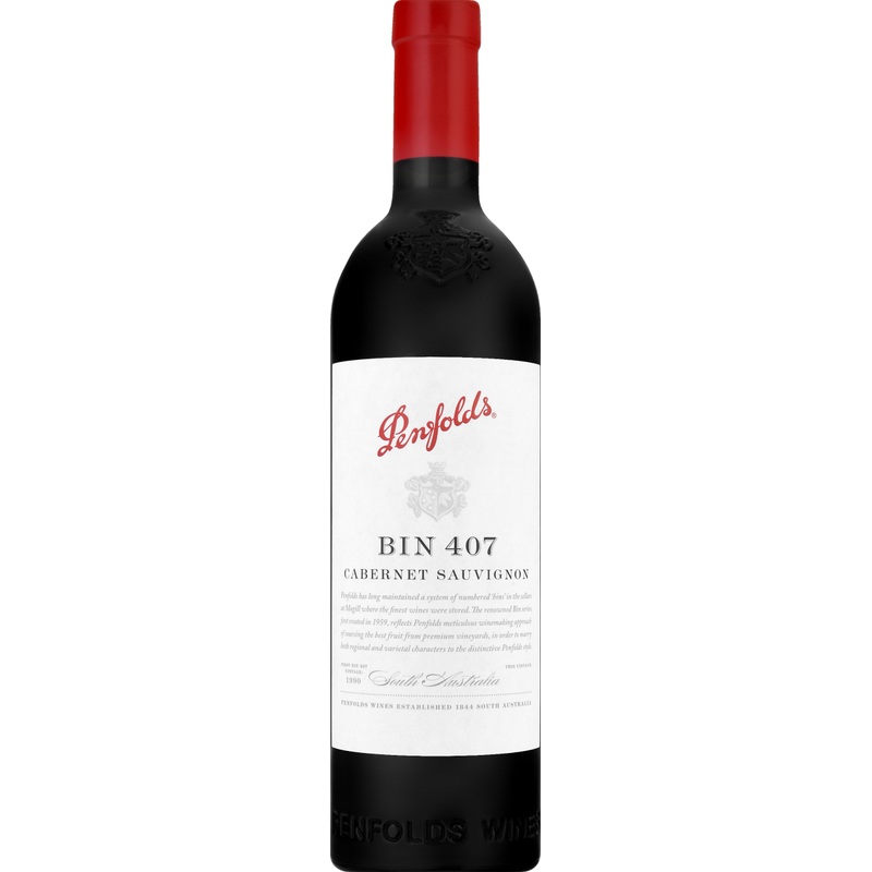 Penfolds 2018 Bin 407 Cabernet Sauvignon