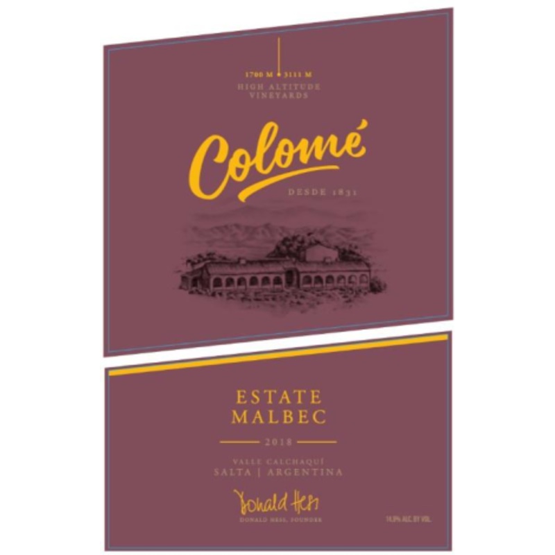 Colome 2020 Estate Malbec