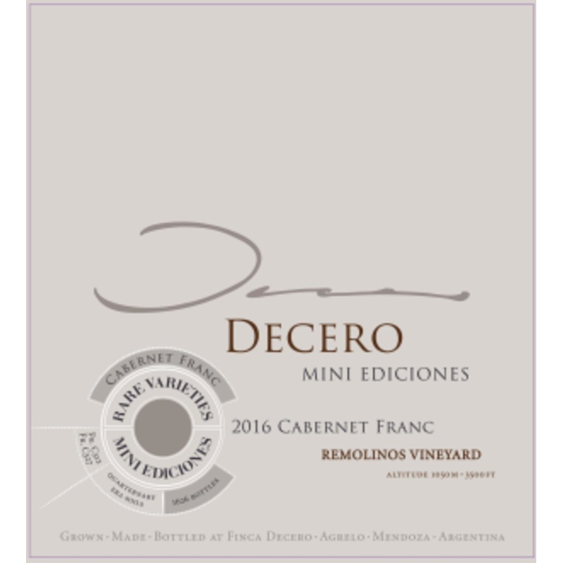 Decero 2019 Cabernet Franc