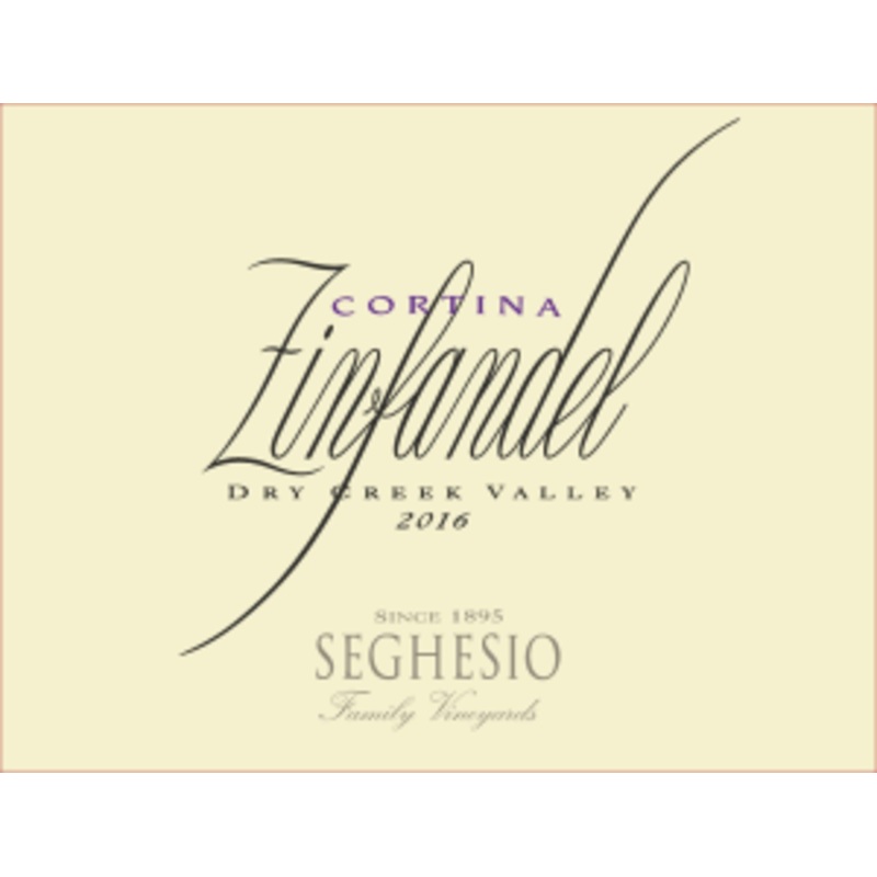 Seghesio Family Vineyards 2019 Seghesio Cortina Zinfandel