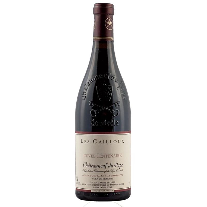 Andre Brunel 2015 Cail Cnt Cuvee Chateauneuf Du Pape Fw