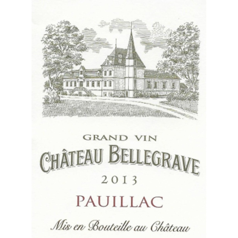 Chateau Bellegrave 2019 Ch Bellegrave Pauillac