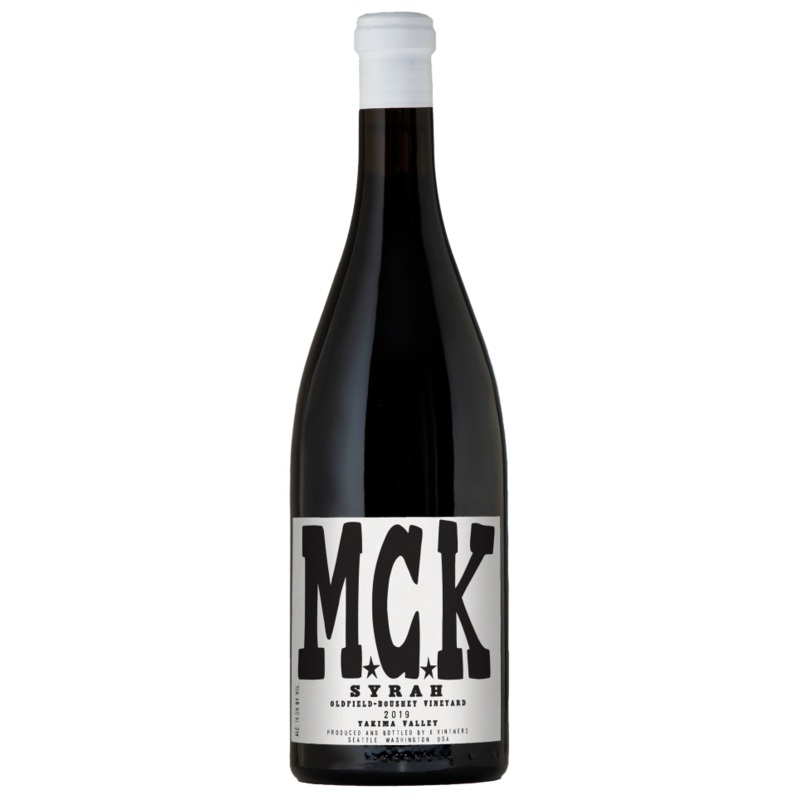 K Vintners 2019 Boushey Oldfield Block Vineyard Motor City Kitty Syrah