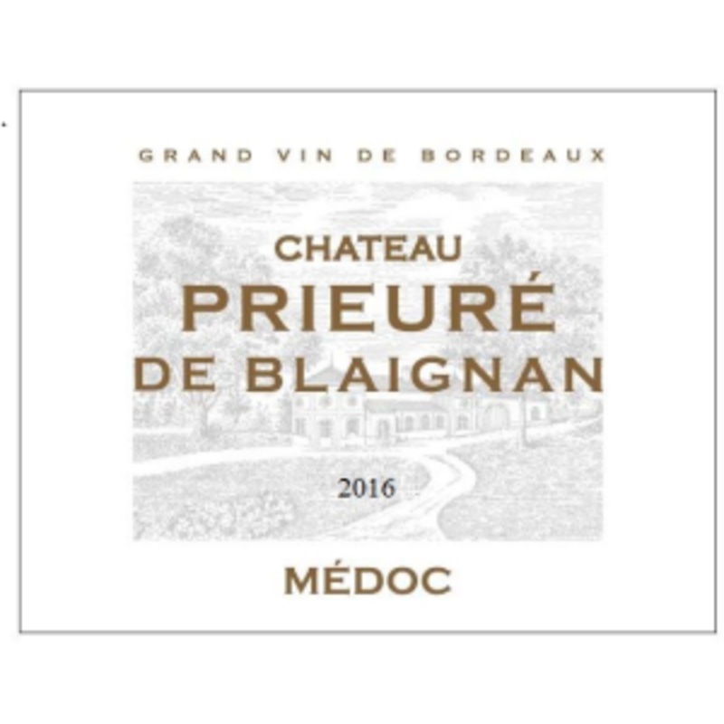 Ch Prieure De Blaignan Ch Prieure De Blgnan Medoc Red