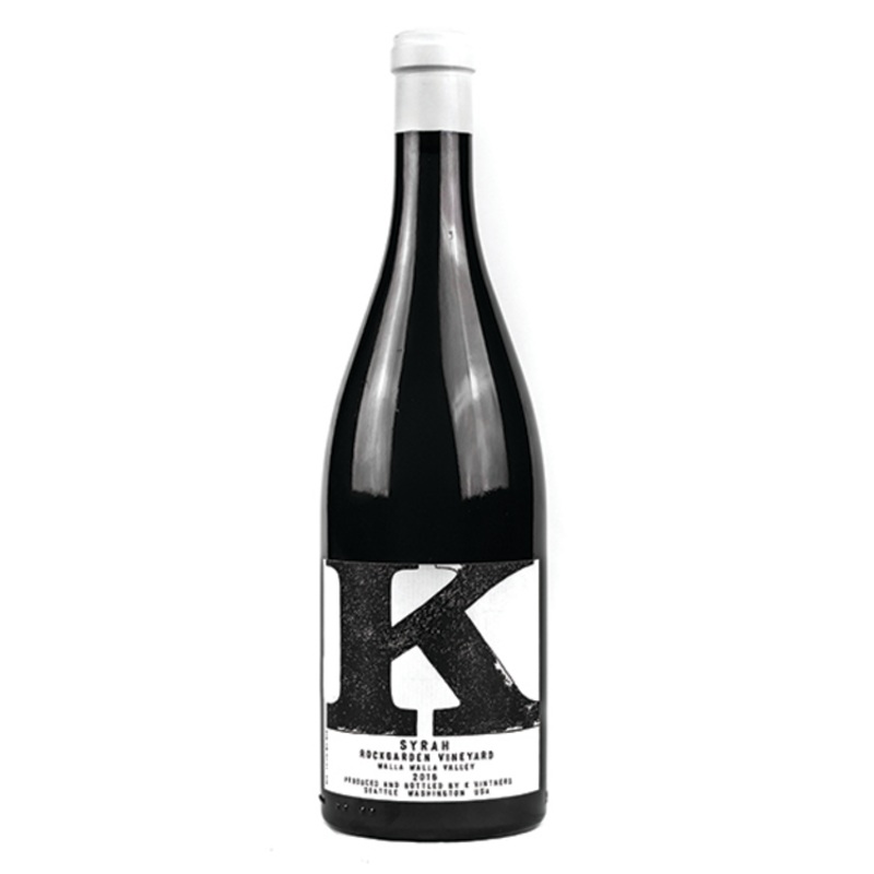 K Vintners 2019 Rockgarden Vineyard Syrah