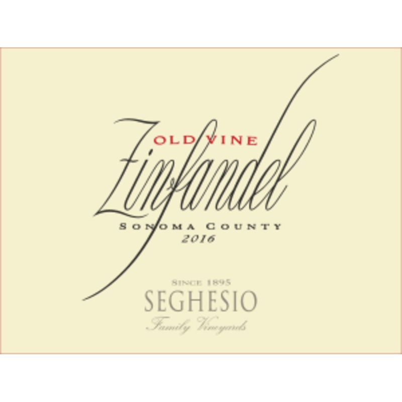 Seghesio Family Vineyards 2021 Seghesio Old Vine Zinfandel