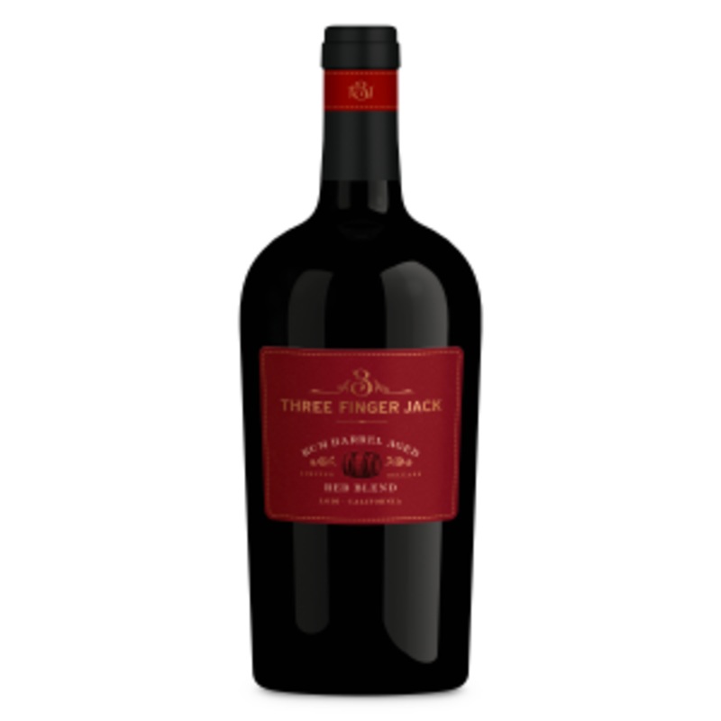 Three Finger Jack Rum Barrel Aged Red Blend