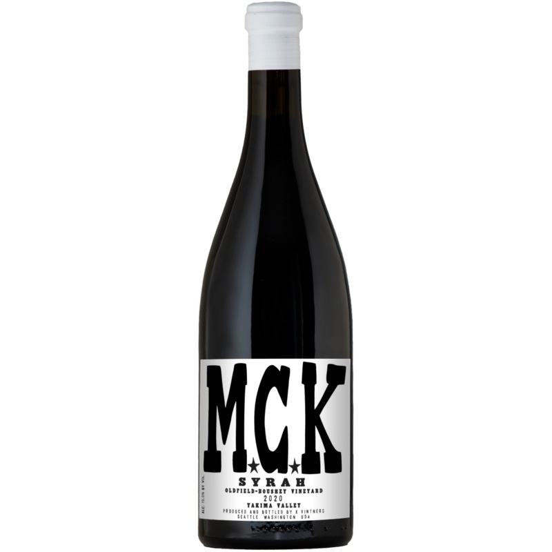 K Vintners 2020 Boushey Oldfield Block Vineyard Motor City Kitty Syrah