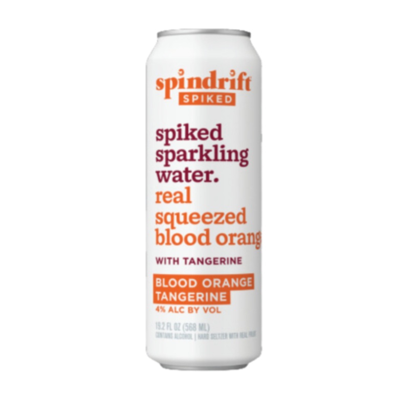 Spindrift Spiked Blood Orange Tan Can 19.2Z (12)