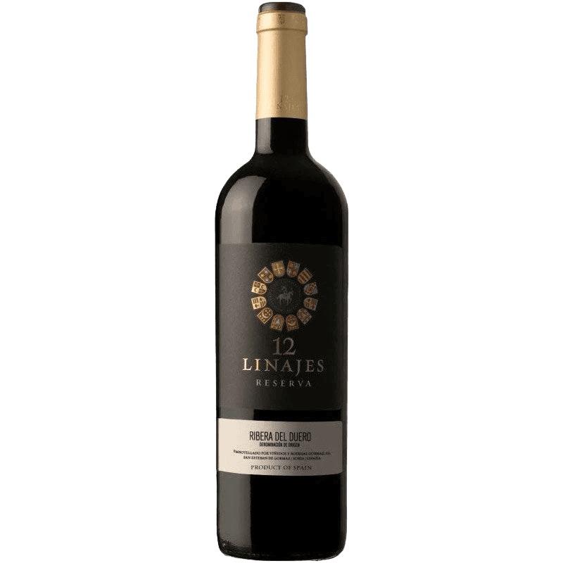 12 Linajes Ribera Del Duero Reserva Tempranillo - 750ML