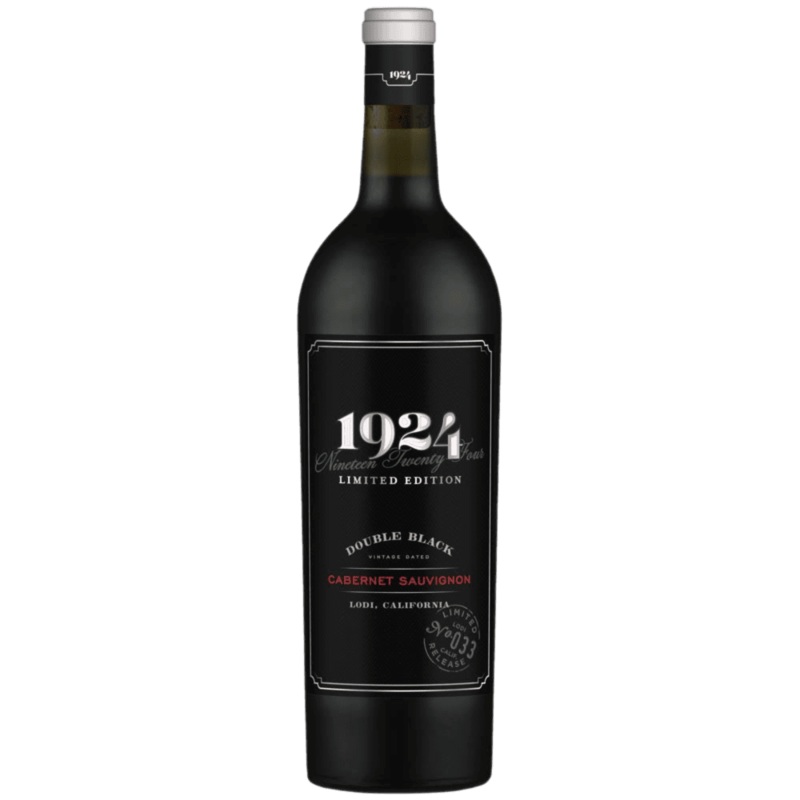 1924 Double Black Cabernet Sauvignon Lodi California - 750ML