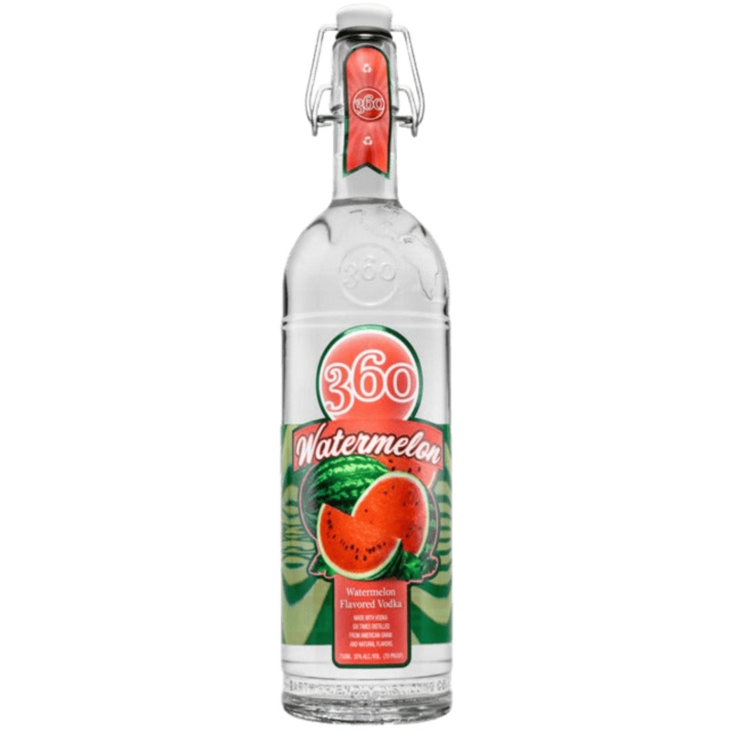 360 Vodka Watermelon Flavored Vodka - 750ML