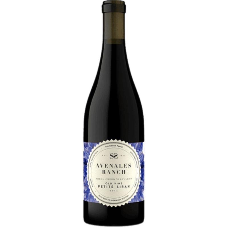 Avenales Ranch Paso Robles Shell Creek Vineyards Petite Sirah - 750ML
