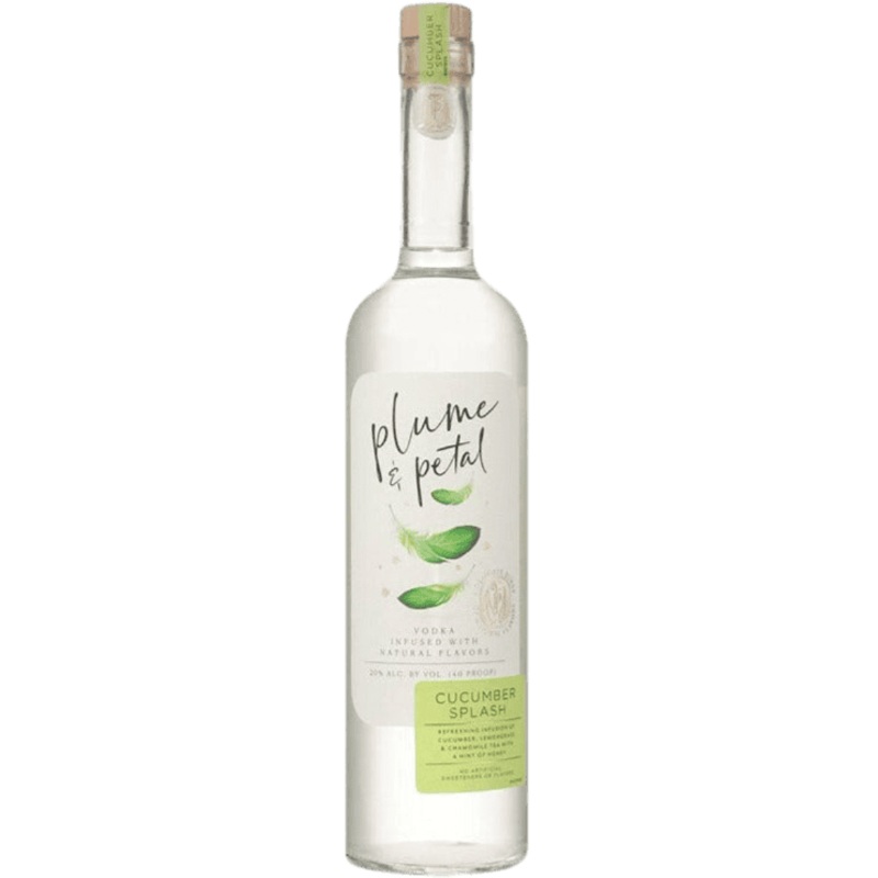 Bacardi Plume & Petal Cucumber Splash Vodka - 750ML
