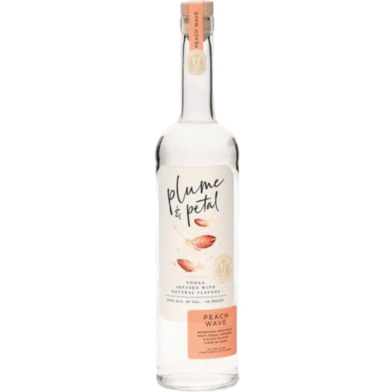 Bacardi Plume & Petal Peach Wave Vodka - 750ML
