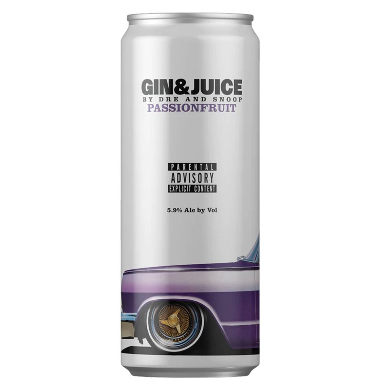 Gin & Juice by Dre and Snoop Passionfruit Cocktail 4-Pack