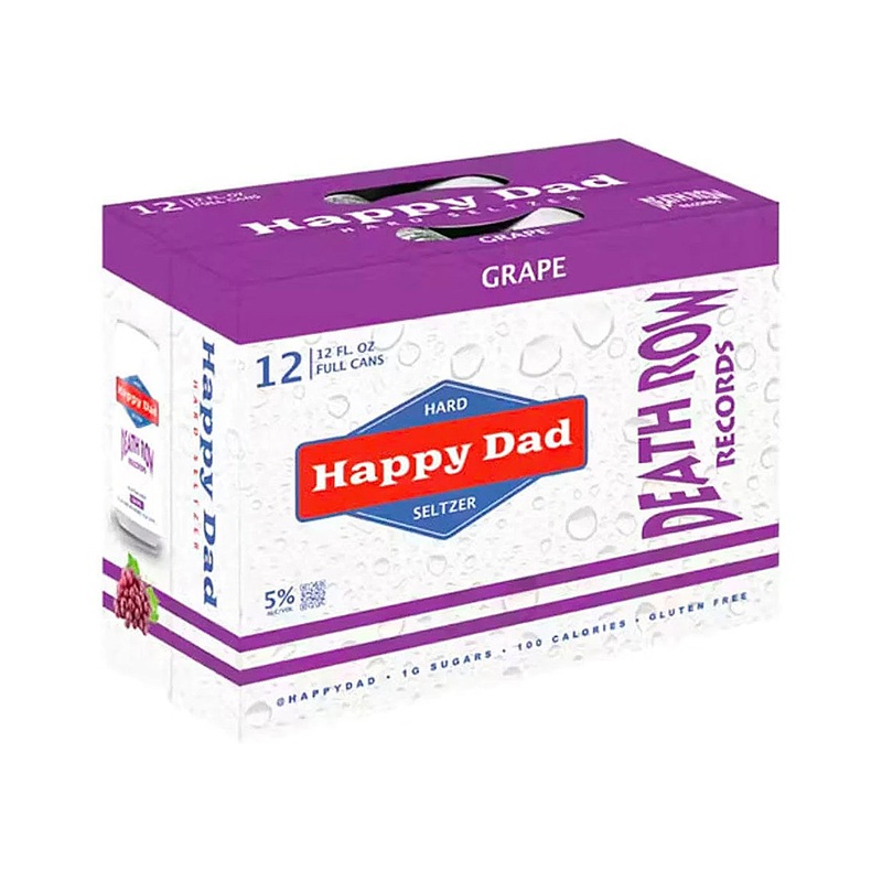 Happy Dad X Death Row Grape Hard Seltzer 12-Pack