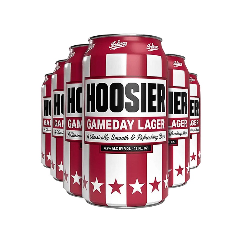 Indiana Hoosier Gameday Lager 4-Pack