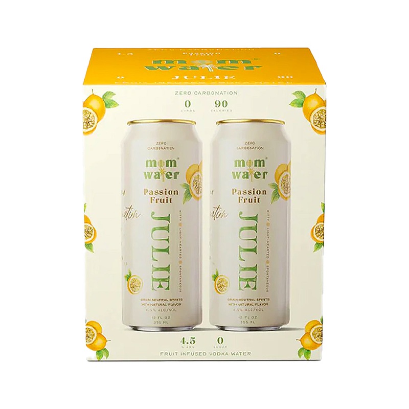Mom Water Julie - Passion Fruit 4-Pack