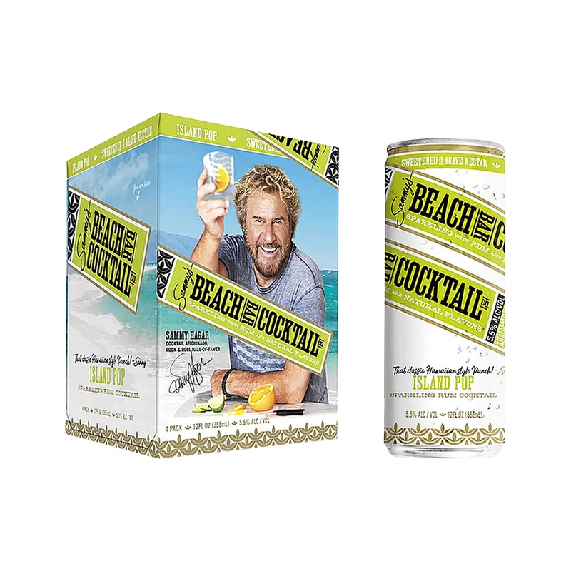 Sammy's Beach Bar Island Pop Cocktail 4-Pack