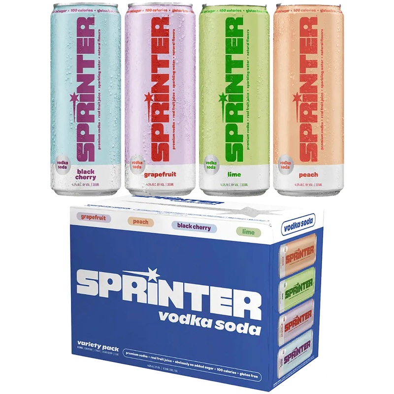 Sprinter Kylie Jenner Vodka Soda Variety 8-Pack