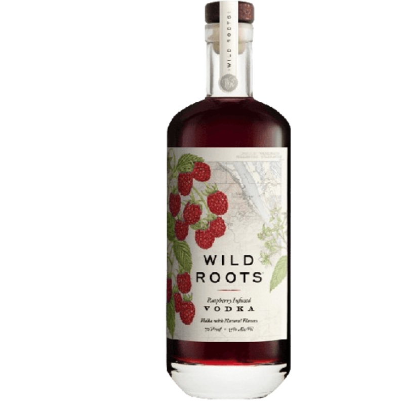 Wild Roots Raspberry Infused Vodka - 750ML