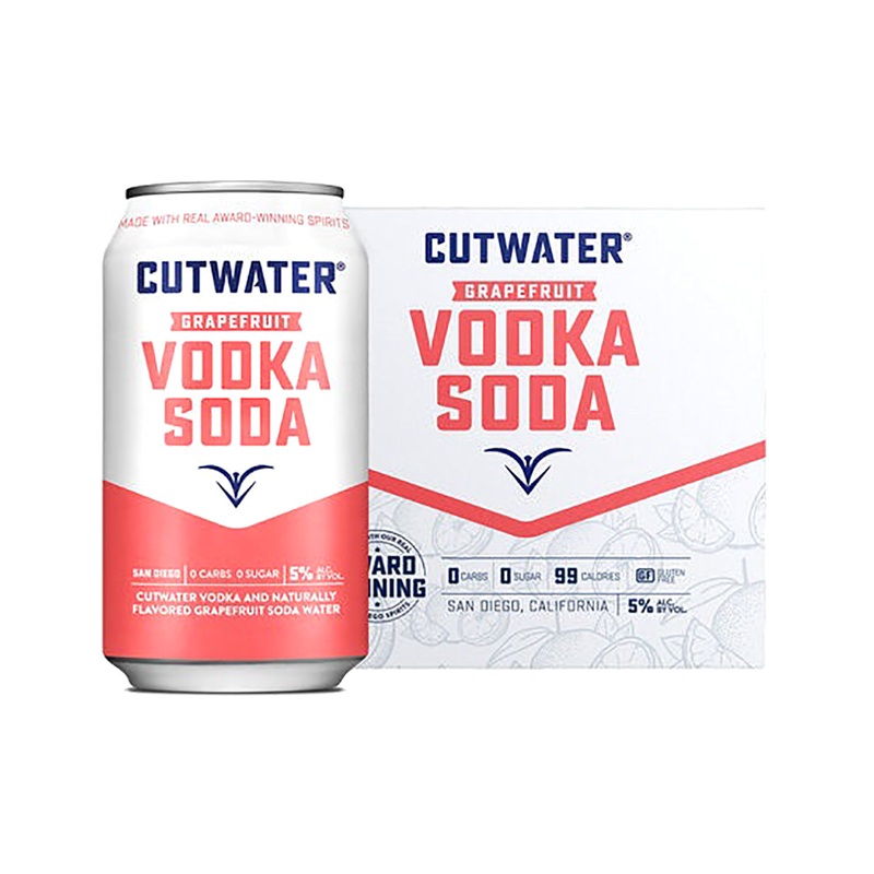 Cutwater Grapefruit Vodka Soda Can