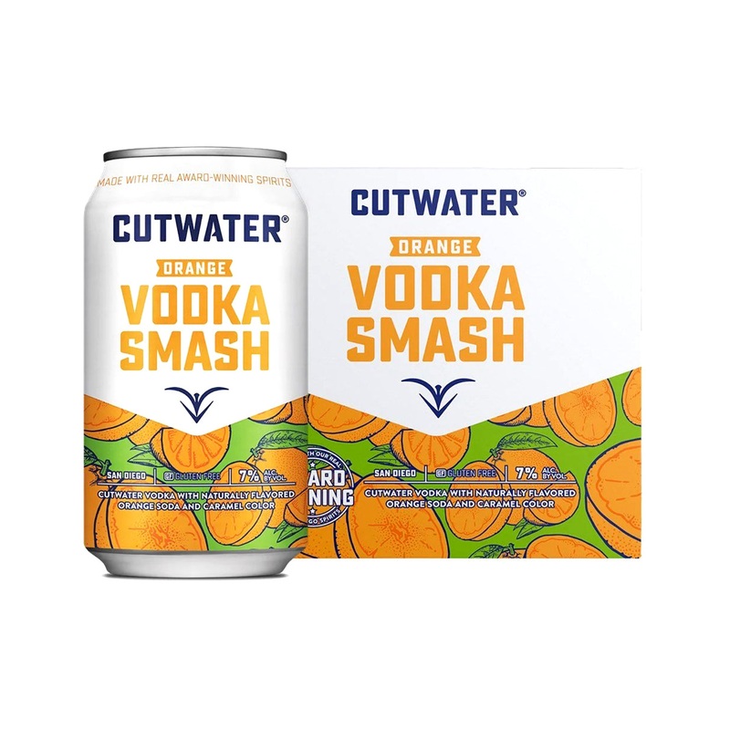 Cutwater Orange Vodka Smash Cocktail