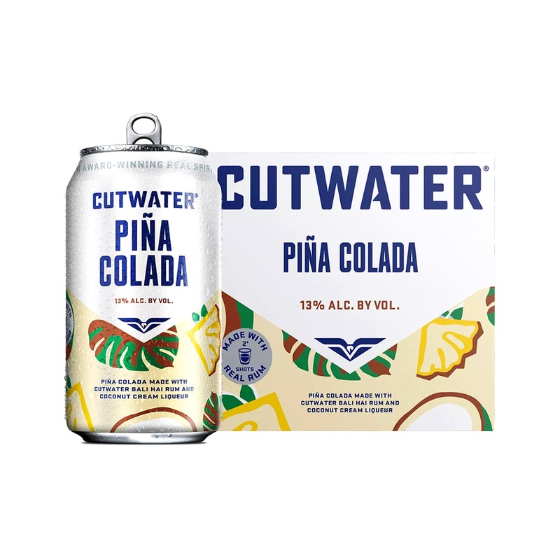 Cutwater Pina Colada Cocktail Can 4Pk