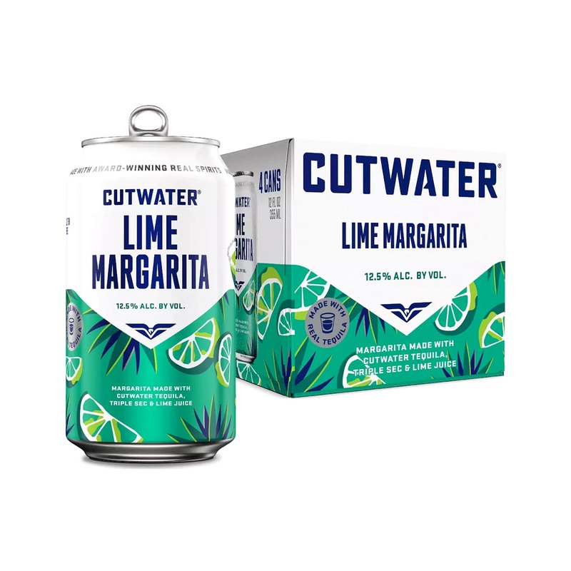 Cutwater Tequila Lime Margarita Canned Cocktail