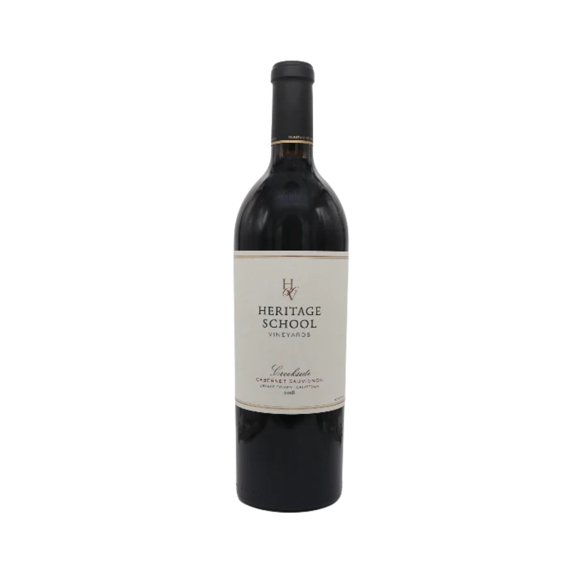 Heritage School Creekside Cabernet Sauv 2018 750ml (No Barcode)