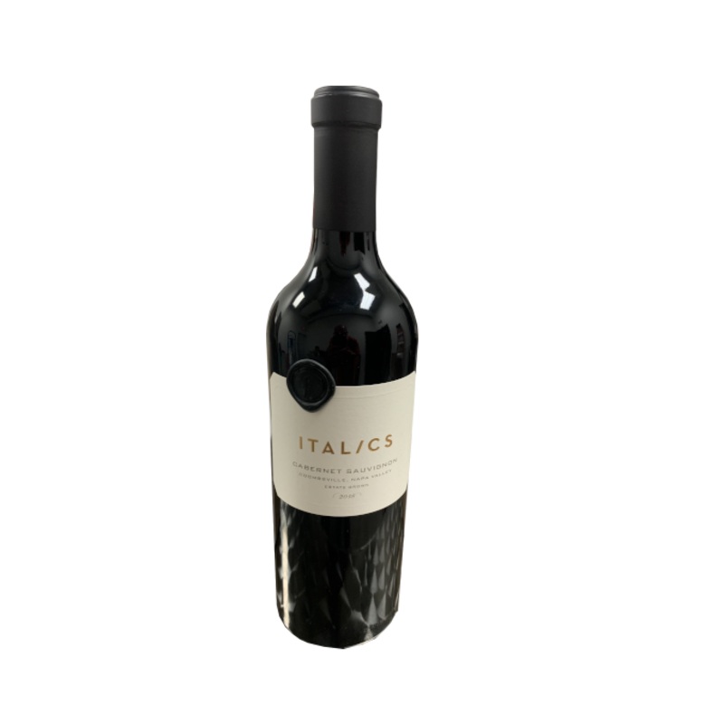 Italics Coombsville Grown Cabernet Sauv 2018 750ml (No Barcode)