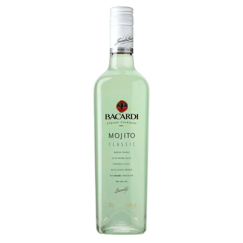 Bacardi Mojito Spirit Drink, 70 cl
