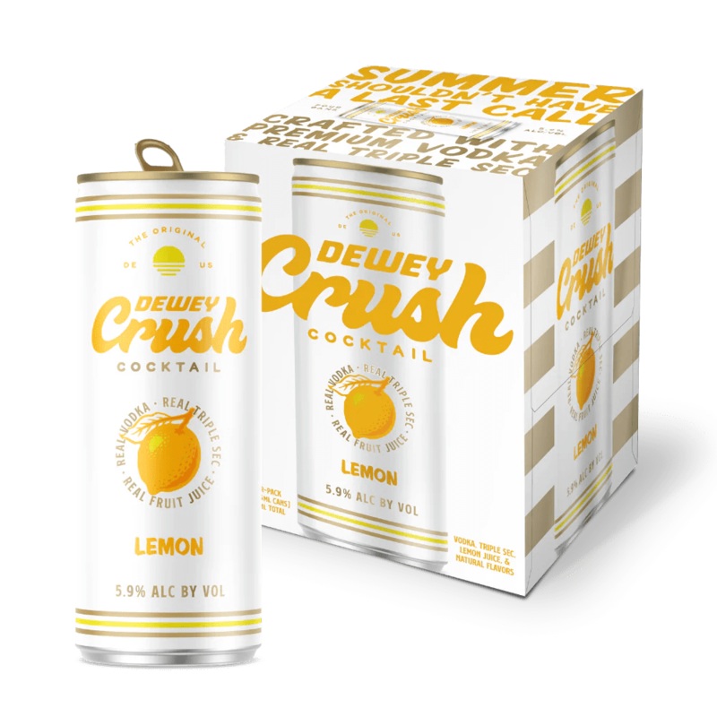 DEWEY CRUSH LEMON 4PK *NEW*