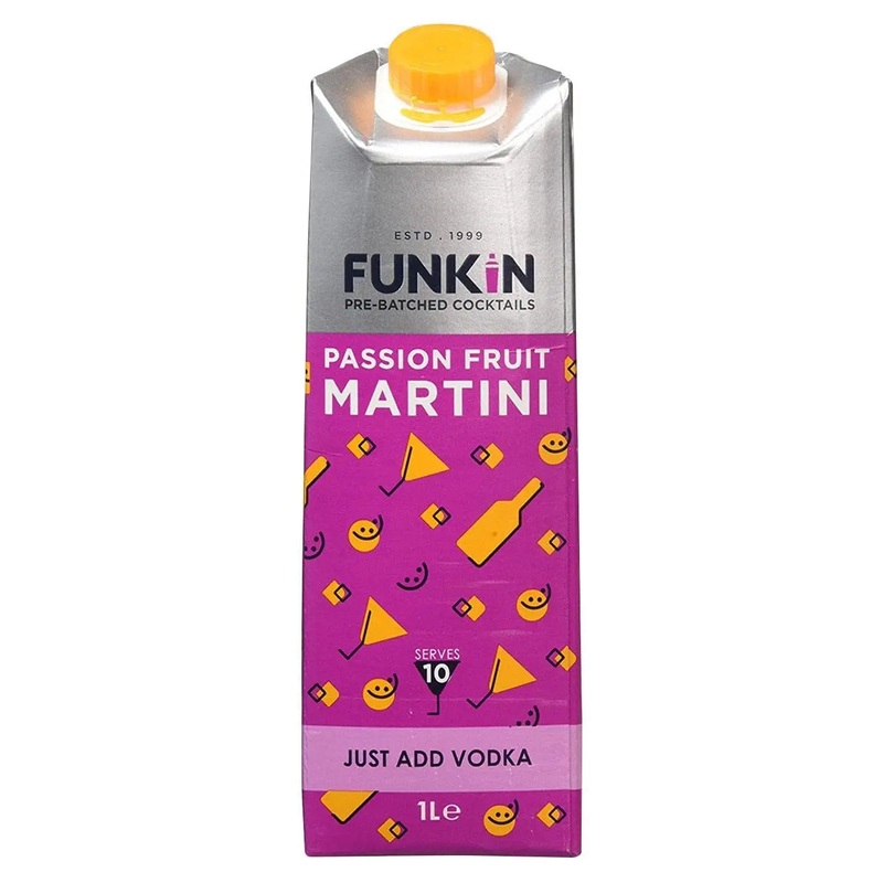 Funkin Passion Fruit Martini Cocktail Carton, 1 L