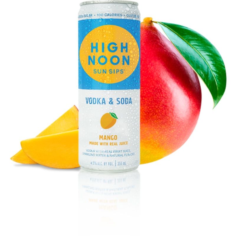 High Noon Sun Sips Mango Vodka Hard Seltzer 4pk