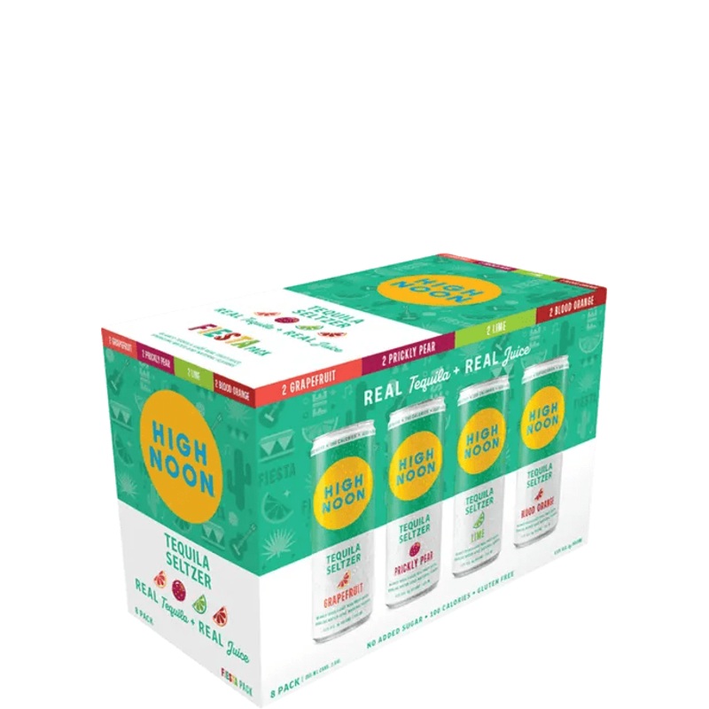 HIGH NOON TEQUILA FIESTA VARIETY 8PK
