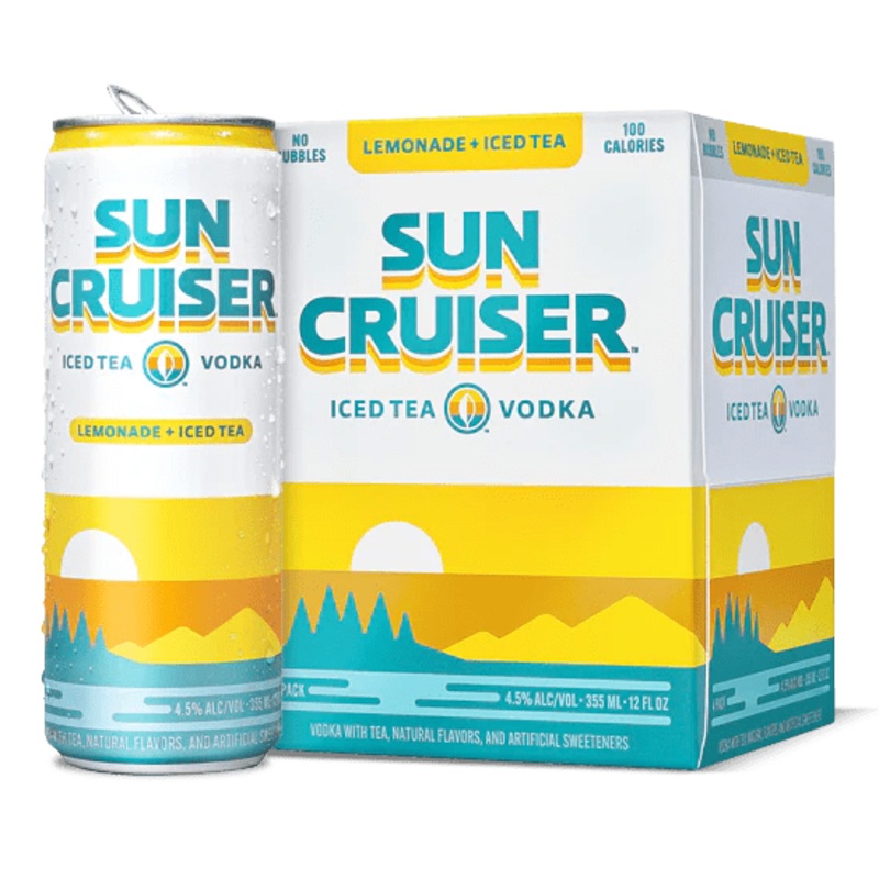 SUN CRUISER ICED TEA LEMONADE 4PK